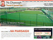 Tablet Screenshot of napiarsaigh.com